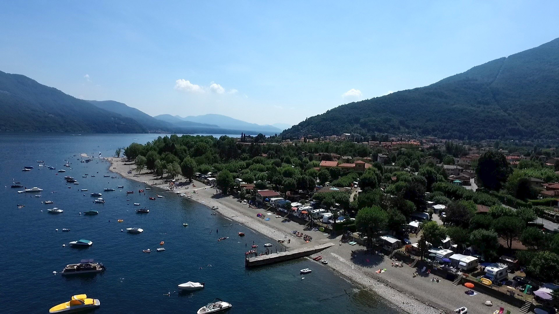 Spiaggia camping residence campagna