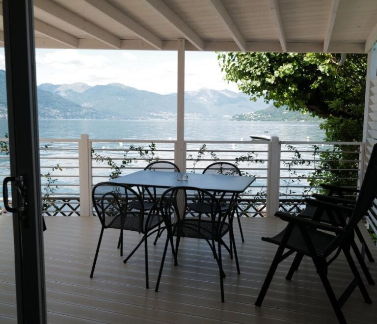 Veranda vista lago