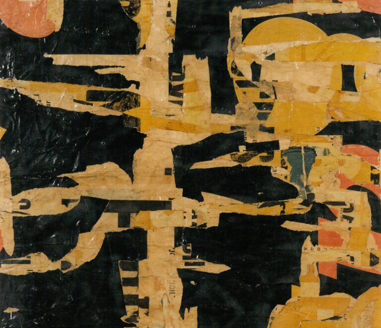 Icone di carta di Mimmo Rotella