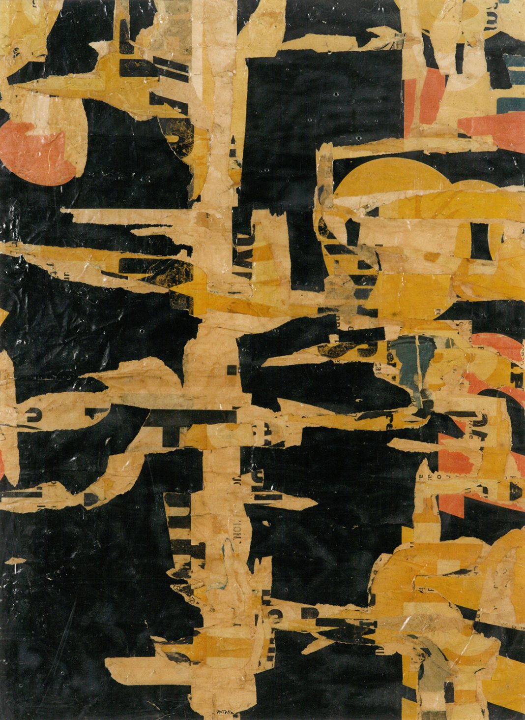 Icone di carta di Mimmo Rotella