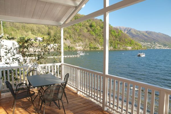 casa mobile camelia - camping campagna cannobio