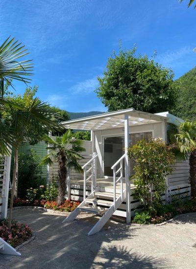 casa mobile ortensia - camping campagna cannobio