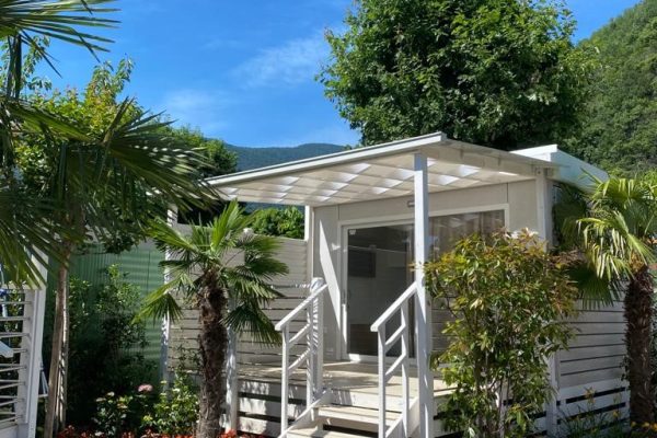casa mobile ortensia - camping campagna cannobio